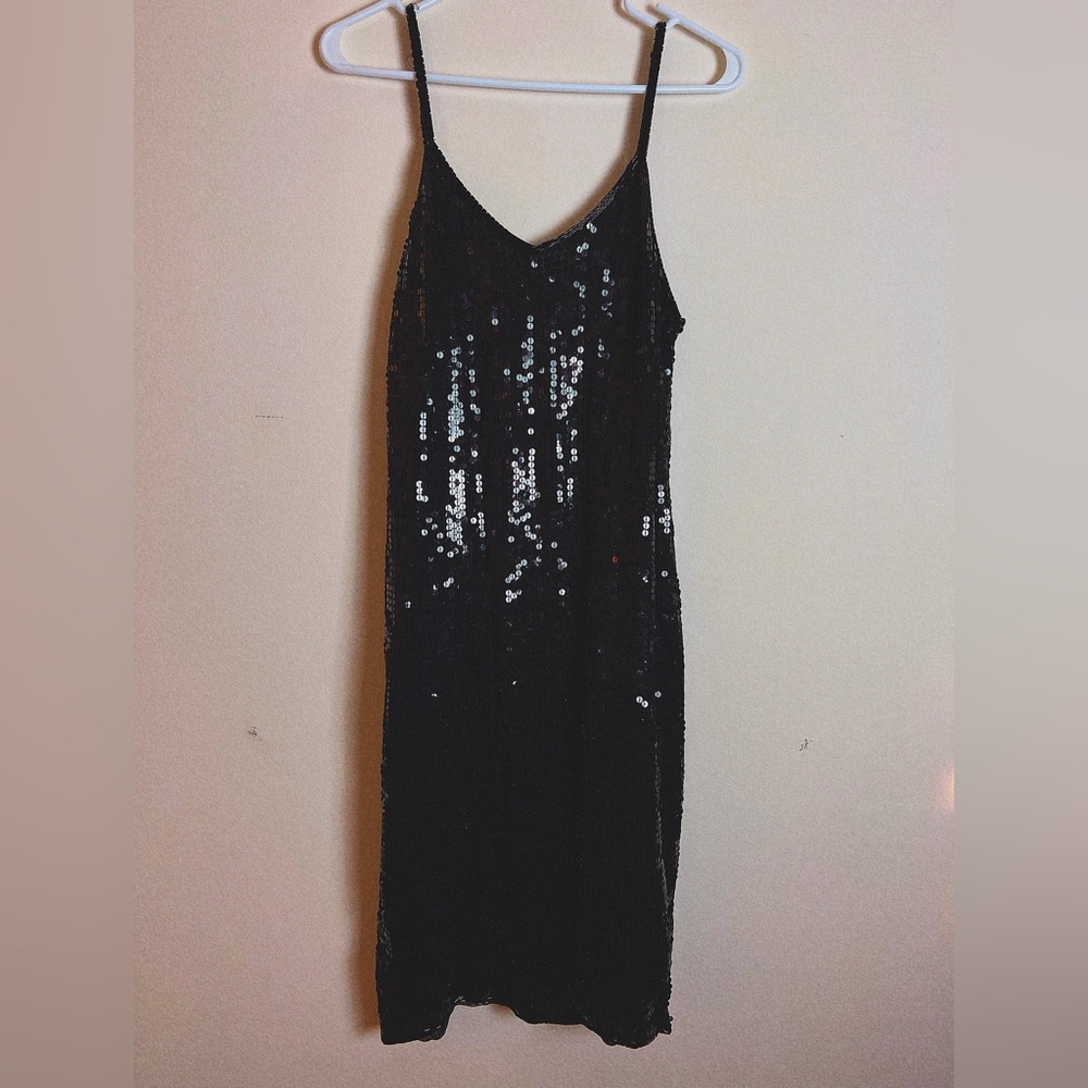 Vintage Sequin Flapper Dress
